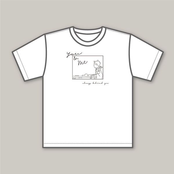 You & me Tシャツ〈ホワイト〉